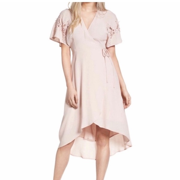 ASTR The Label Blush Wrap Dress - Picture 4 of 6